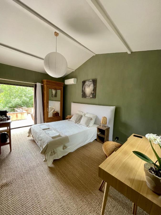 Beauregard Cevennes - Sublime Chambre D'Hotes Independante Et Moderne Monoblet Exterior foto